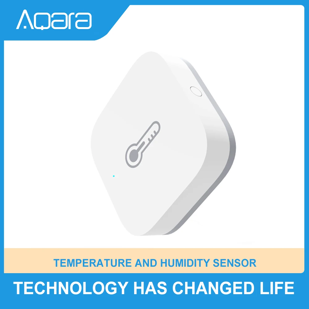 

Aqara Zigbee Wireless Temperature Humidity Sensor For Smart Home Kit Thermometer Hygrometer Mijia Temperature Humidity Sensor