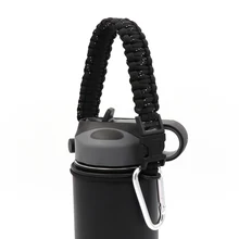 

1pc Paracord Handle Strap Cord Safety Rope For Hydro Flask Bottle Wide Mouth New