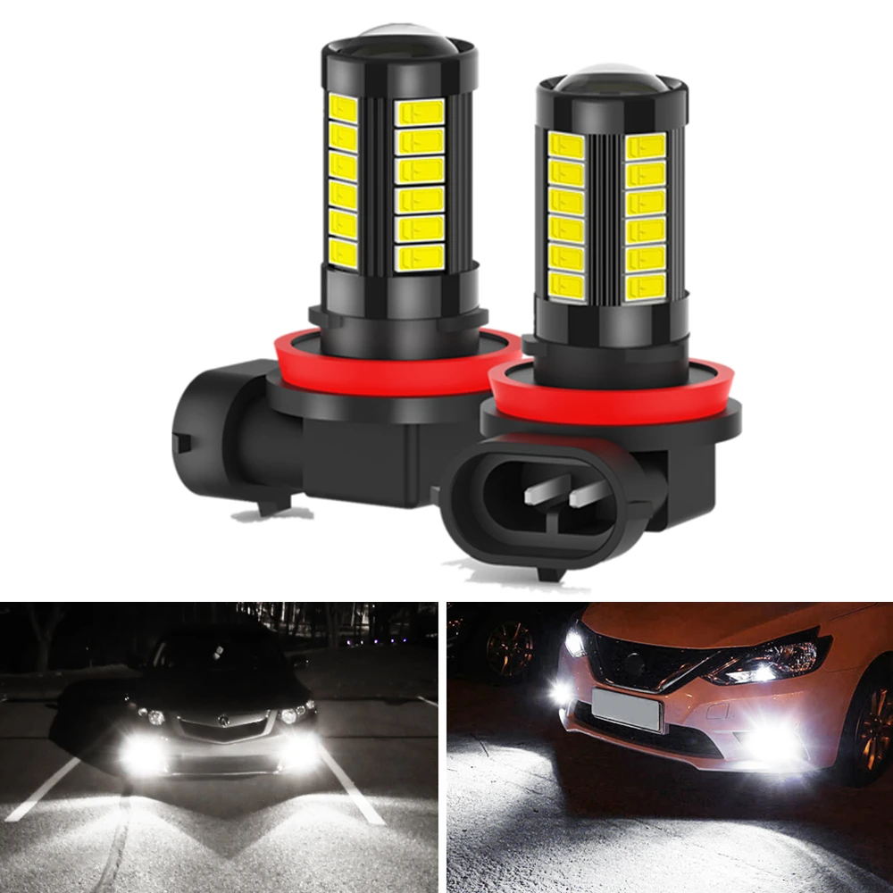 

2pcs 1000LM Canbus Car LED Fog Bulbs H11 9006 HB4 H8 H9 Mini Fog Light For VW Polo passat GOLF TIGUAN TOURAN PASSAT CC NO ERROR