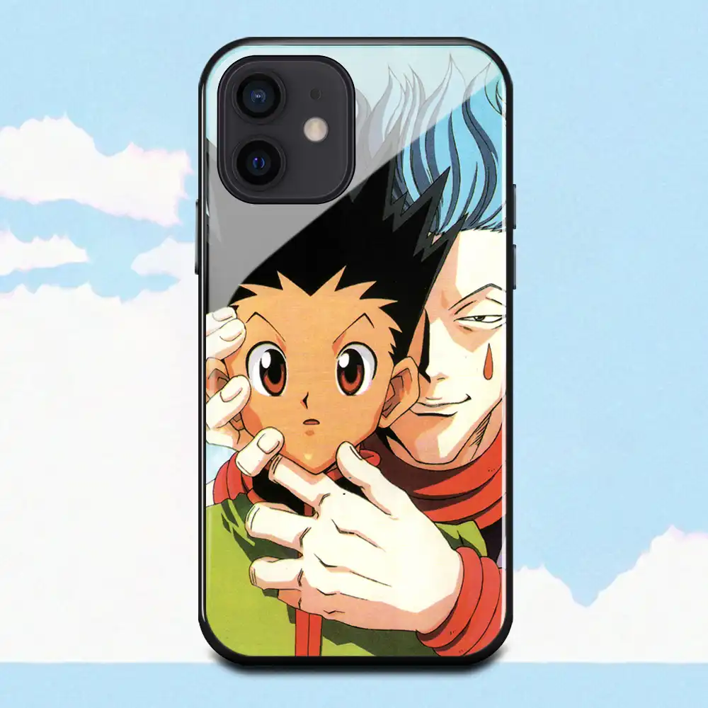 ハンター ハンターヒソカコスプレアニメiphonexためxs Xr Se2 11 12ミニ12promax 6 6s 7 8プラス強化ガラスケース 電話用緩衝材 Aliexpress