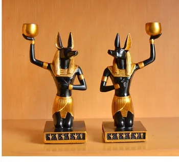 

ANUBIS SET UP A STUDY LIVING ROOM TABLE TOP CREATIVE HOME DECOR HOUSEWARMING GIFT WINDOW DECORATIONS ROOM HOTEL STATUE