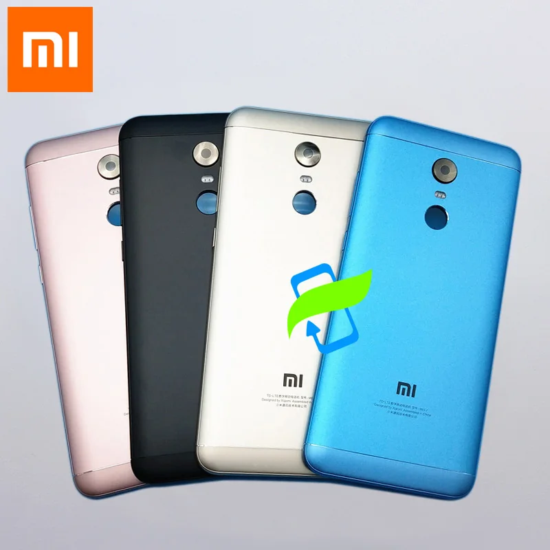 Оригинальная задняя крышка аккумулятора для Xiaomi Redmi 5 Plus задний корпус чехол Redmi5