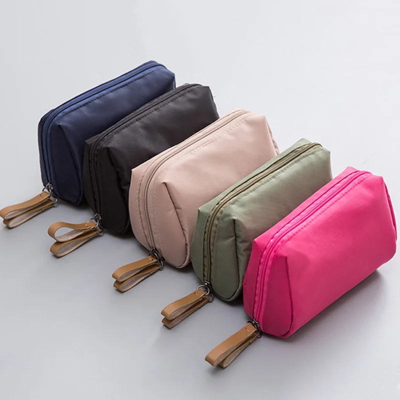 

Mini Small Women Cosmetic Bag Portable Travel Lipstick Storage Pouch Waterproof Toiletry Wash Makeup Bag Ladies Neceser Daily