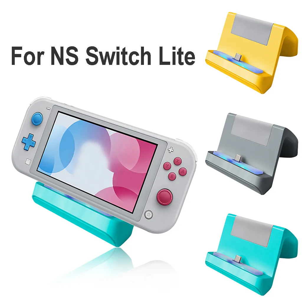 Регулируемая Подставка для зарядки USB Type C быстрое зарядное устройство NS Switch Lite