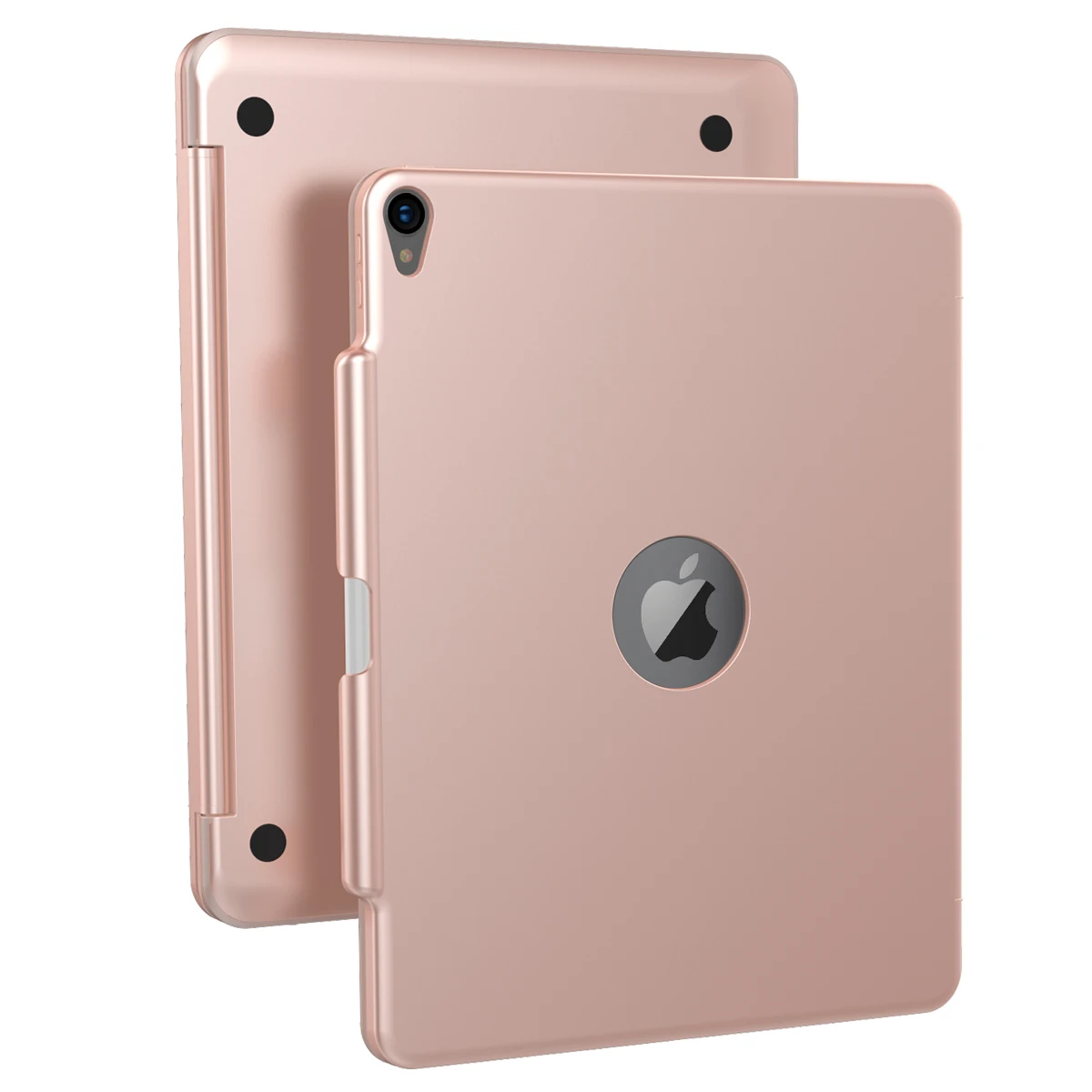 DIY сборка ноутбука bluetooth-клавиатура для планшета рамка Крышка для iPad Pro Радужная Подсветка клавиатуры ручка чехол с портфелем