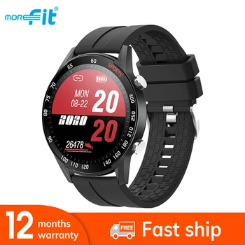 

moreFit Smart Watch Round Screen Full Touch Heart Rate Monitor Men Global Version Waterproof GTS smartwatch PK Magic Watch 2