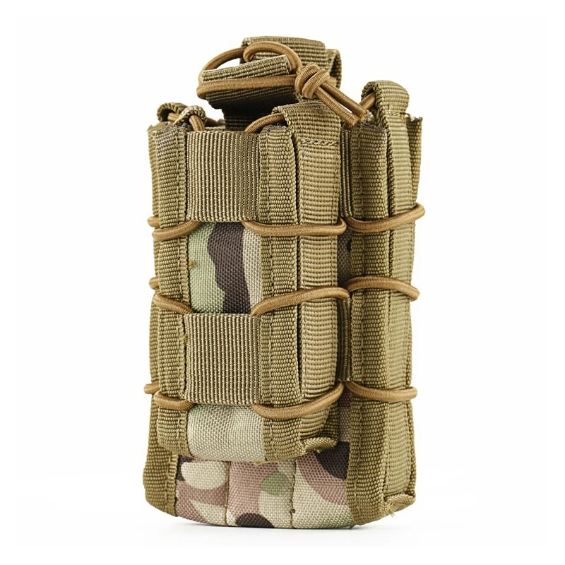 Тактическая двойная пулевидная Сумка военный Molle аксессуар сумка для тренировок на открытом воздухе Приключения охотничья Экипировка Военные Аксессуары - Цвет: CP