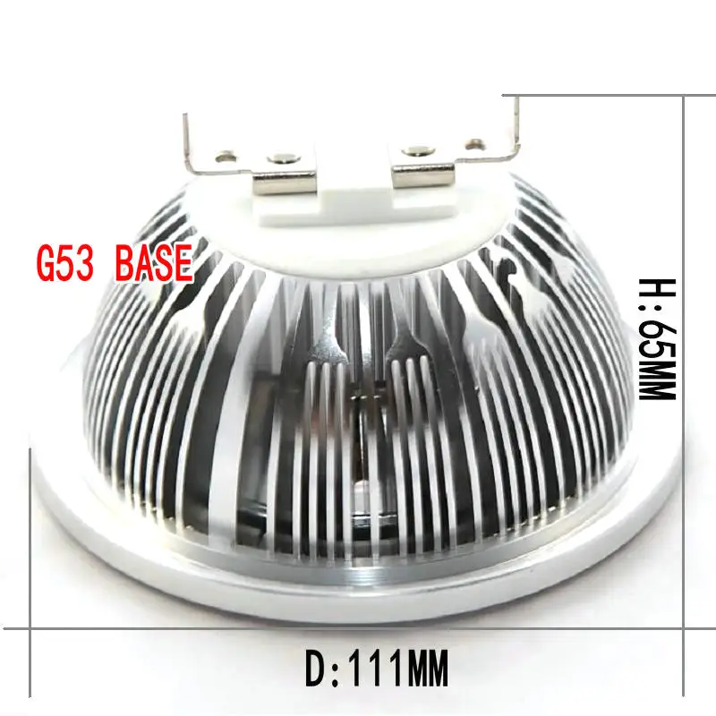 ES111, G53, CA 110V, 220V, DC 12V, 15W, 20W