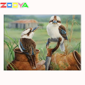 

Full Diamond 5D Painting Diamond Painting Cartoon Animal Bird Mosaic Diamond Embroidery Diy Diamond Painting Family Craft Sp639