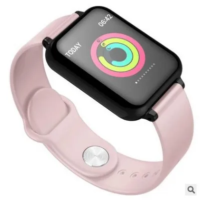 

New Style B57 Color Screen Smart Bracelet Waterproof Heart Rate Blood Pressure Sleep Step Count Sports Calls to Remind Bluetooth
