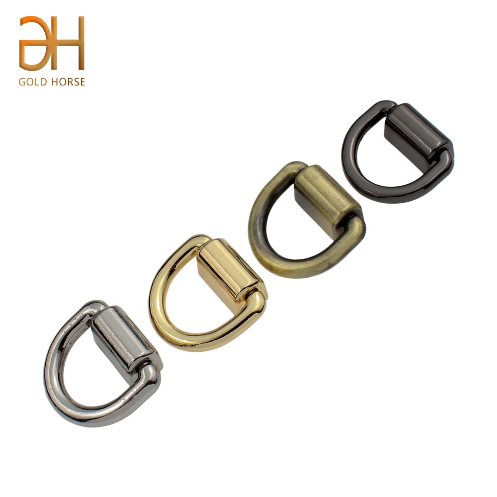 4 Uds. De bolsas de anillo O D, hebillas de Clip LATERAL, bolsos de mano con tornillo, manijas de cadena, Conector de bolsa, correa, colgador de cinturón, accesorios de Hardware DIY
