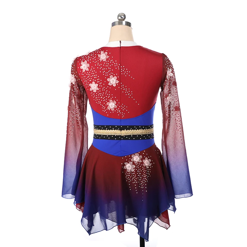 Nasinaya Figure Skating Competition Training Dress Women's Dress Children's Performing Artistic Gymnastics Mulan Classical