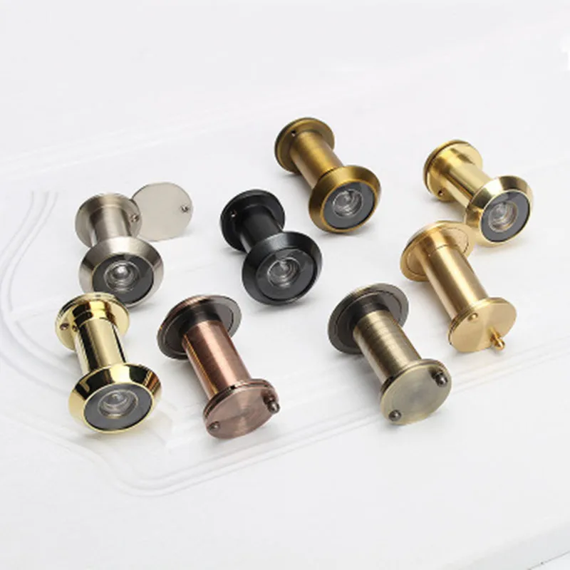 200 Degree Adjustable Door Eye Home Security Door Viewer Anti-Theft Door Peephole Door Hardware