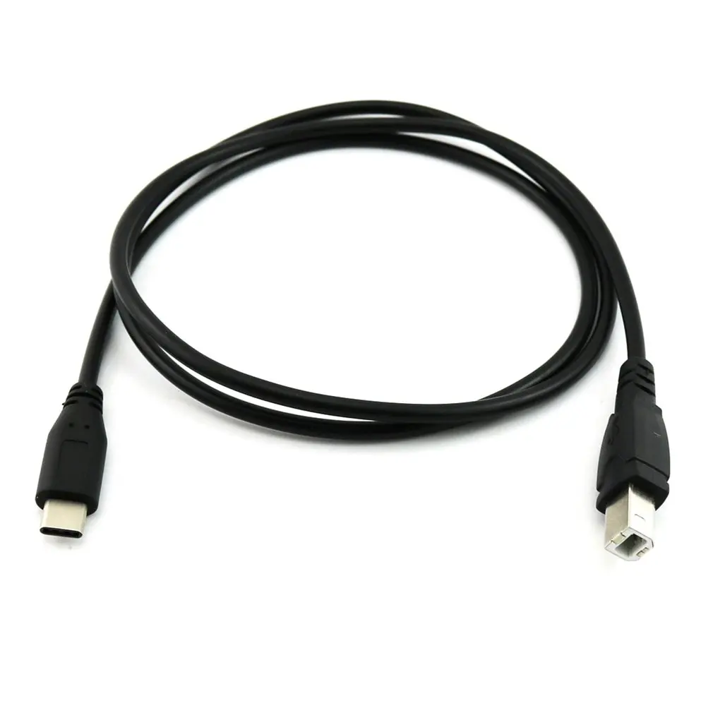 1MUSB C USB 3 1 type штекер 2 0 B Тип Мужской кабель для передачи данных Шнур телефона
