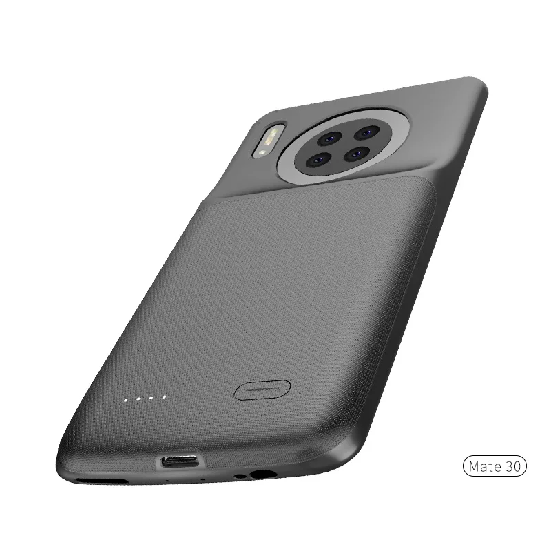 Новое поступление 5200 мАч Внешняя резервная батарея для huawei mate 30 внешний аккумулятор чехол с защитой от отпечатков пальцев чехол с мягкими краями
