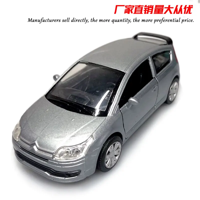 NEWRAY 1/32 масштаб Франция Citroen C4 литая металлическая модель автомобиля игрушка для детей, коллекция, украшение, подарок