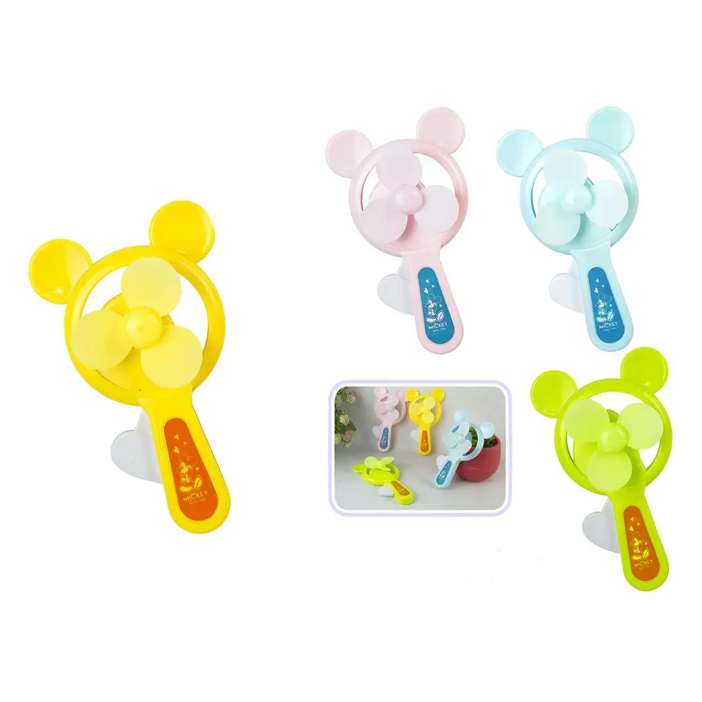 

Cartoon Shape Shakes Hand and Presses Mini Fan to Customize OGO 61 Children's Gift Hand-held Usb Charging Fan