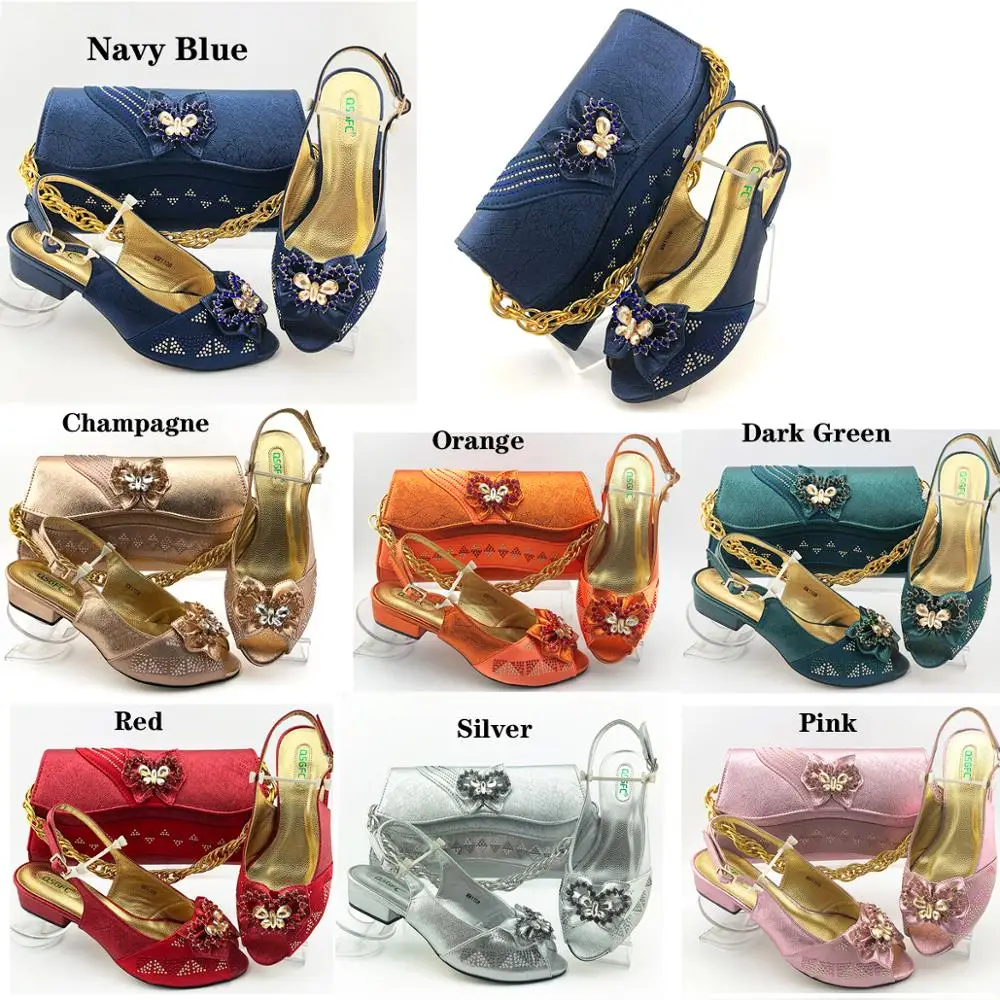 navy shoes and handbag