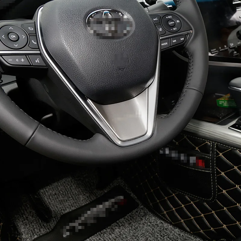 Для TOYOTA AVALON руль декоративные блестки Высокое качество нержавеющая сталь автомобильная декоративная заплатка автозапчасти