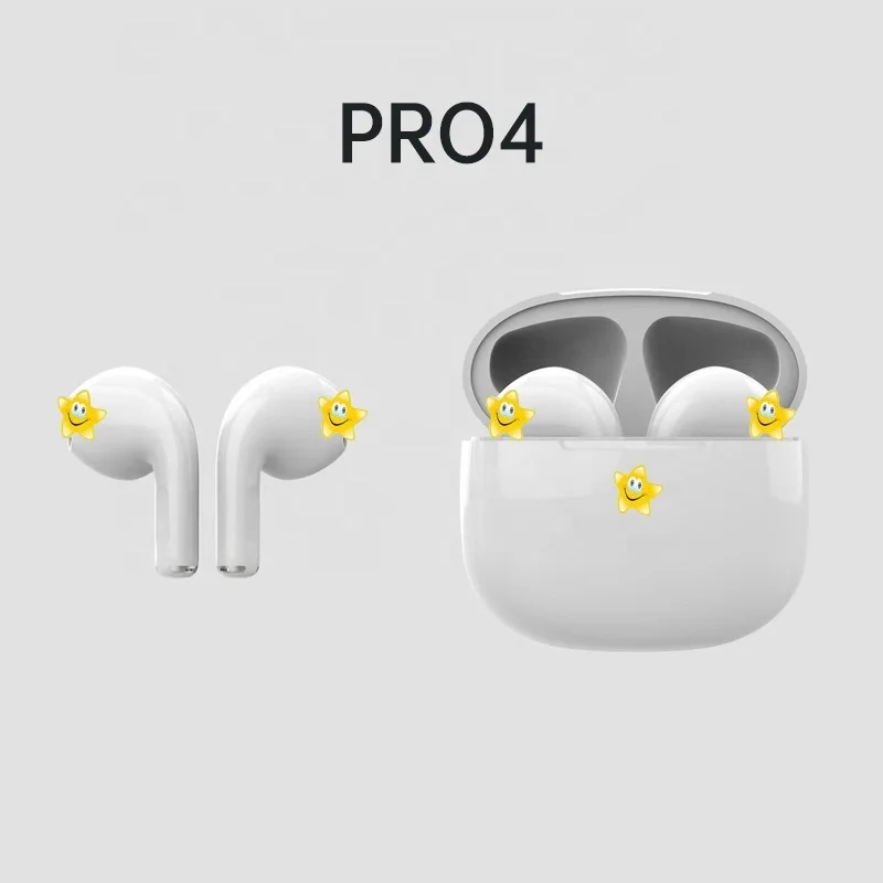 2020 TWS Wireless Earbuds PRO 3 4 Bluetooth 5 0 Ear Buds Samart Sensor Control Earphone 1 1 Imitate for IOS Android Earphones