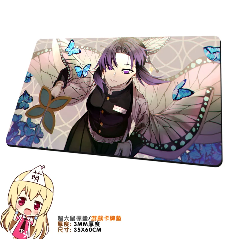 Коврик для мыши Kimetsu No Yaiba Demon Slayer Kochou Shinobu cosplay
