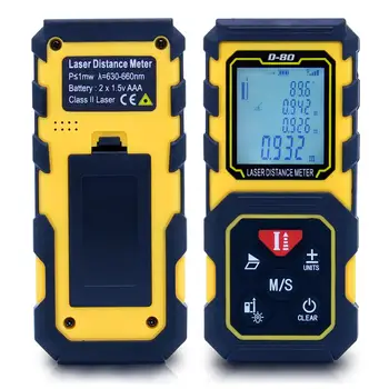 

D-80 Rangefinder Laser Range Finder Infrared High Precision Electronic Ruler Outdoor Distance Measuring Instrument