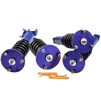 

ADJUSTABLE HEIGHT COILOVER FOR TOYOTA SUPRA JZA80 2JZ-GTE 3.0L 1993-1998 SUSPENSION Springs STRUTS Shock Absorber