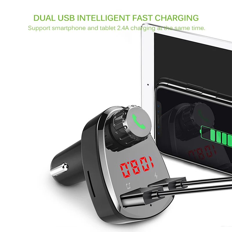 G13 Автомобильный mp3 Bluetooth плеер Автомобильный Bluetooth hands-free fm-передатчик Bluetooth автомобильное зарядное устройство USB