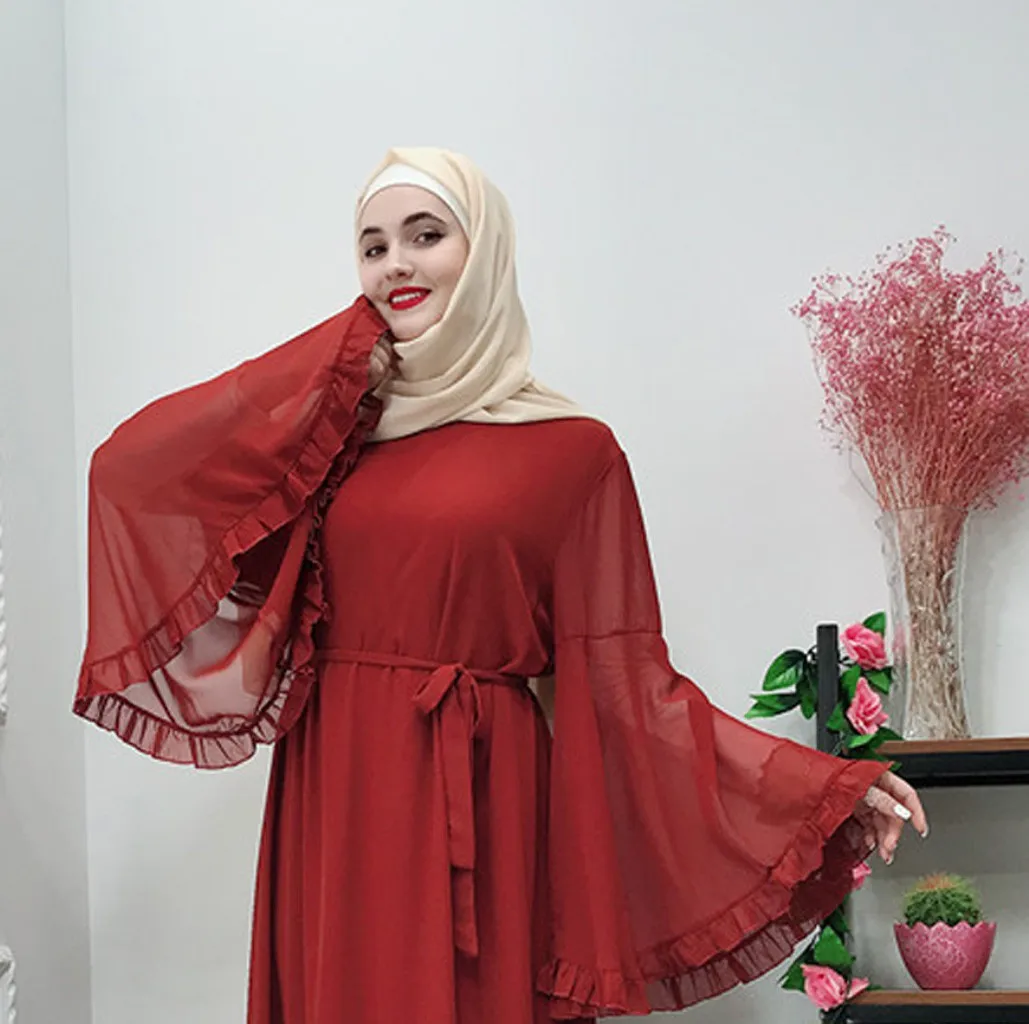 Абайя, кафтан, исламские Модные женские мусульманские платья, ажурное embroi длинное обтягивающее платье, открытый кардиган «абайя», мусульманское платье Дубай