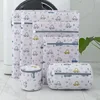 5 Patterns Printing Laundry Bags Underwear Bra Machine Mesh Travel Organizer Wash Folding Hanging 3