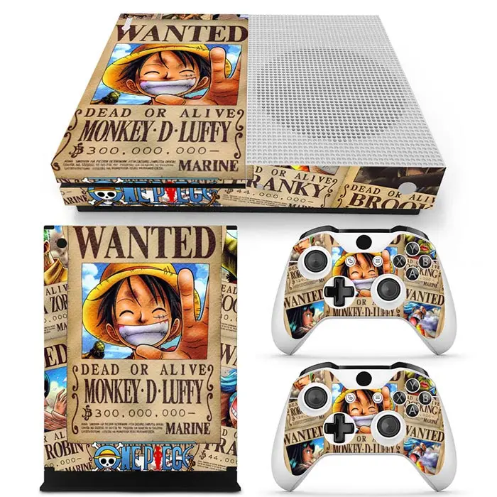 Мультяшный дизайн для X box one s Наклейка на консоль и 2 контроллера наклеек BOX ONE S