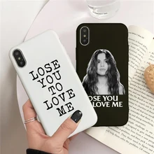 Selena Gomez-Lose You To Love Me мягкий цветной чехол для телефона для iPhone 11 8 8Plus X 7 7Plus XR Xs Max Мягкий силиконовый чехол