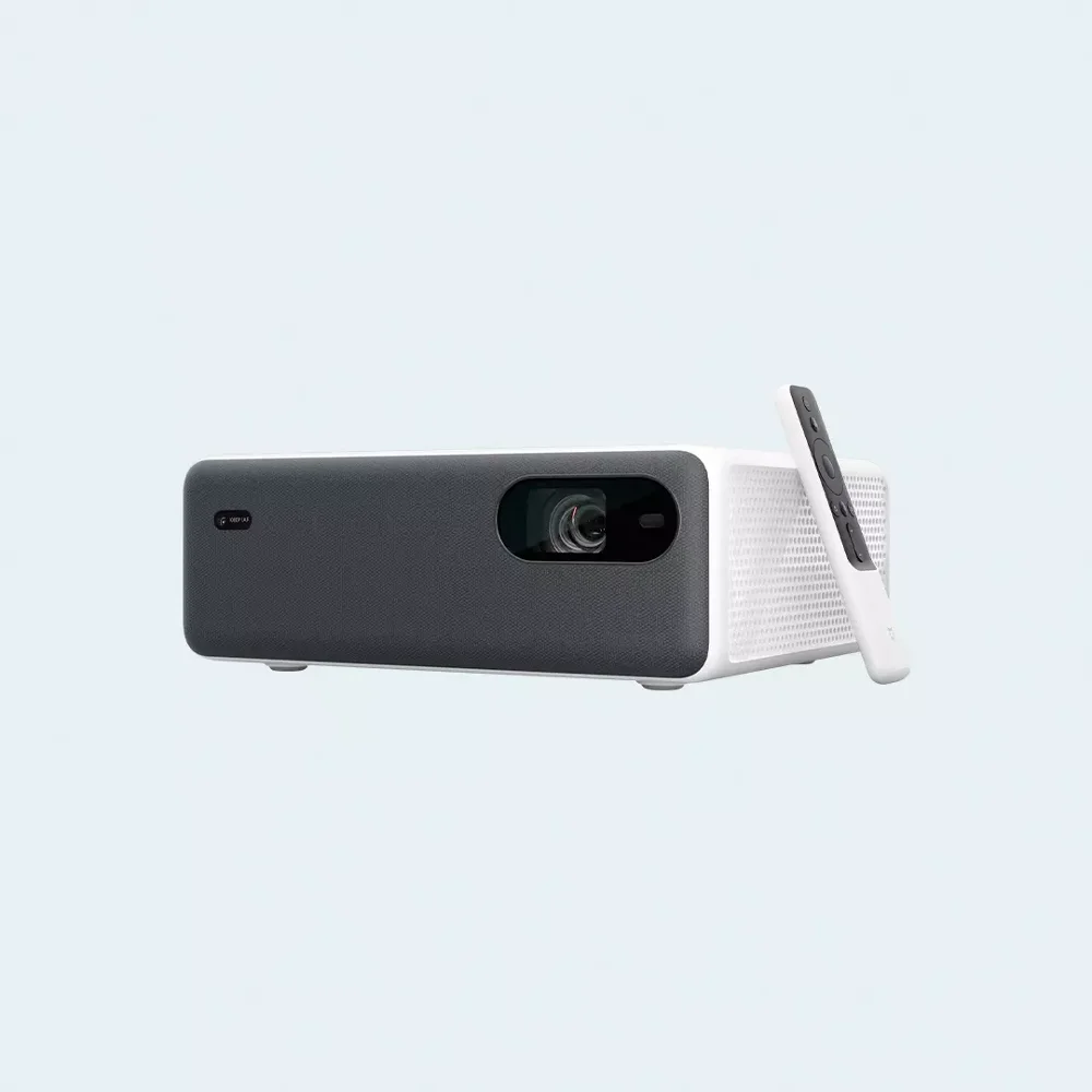 White Xiaomi Mijia ALPD3.0 лазерный проектор 2400 ANSI люмен 1920*1080P MIUI tv 16 Гб eMMC Wifi Bluetooth двойной 10 Вт динамик домашний кинотеатр - Цвет: White