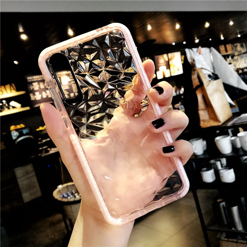 Роскошный противоударный силиконовый чехол для телефона HUAWEI P30 Pro P20 Lite P10 Plus mate 20 Nova 4 Чехол Прозрачная защитная задняя крышка