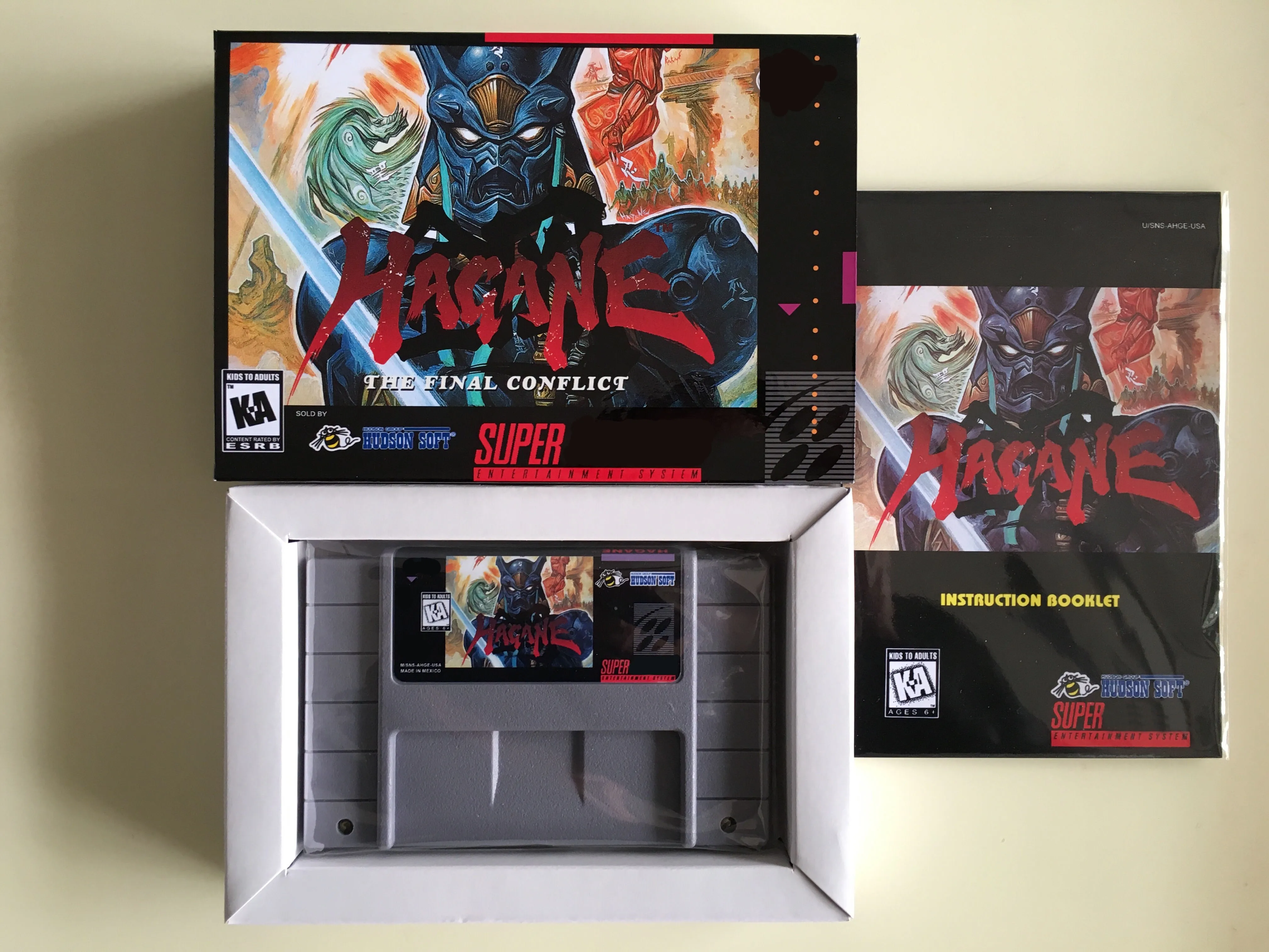

16Bit Games ** Hagane ( USA Version!! Box+Manual+Cartridge!! )