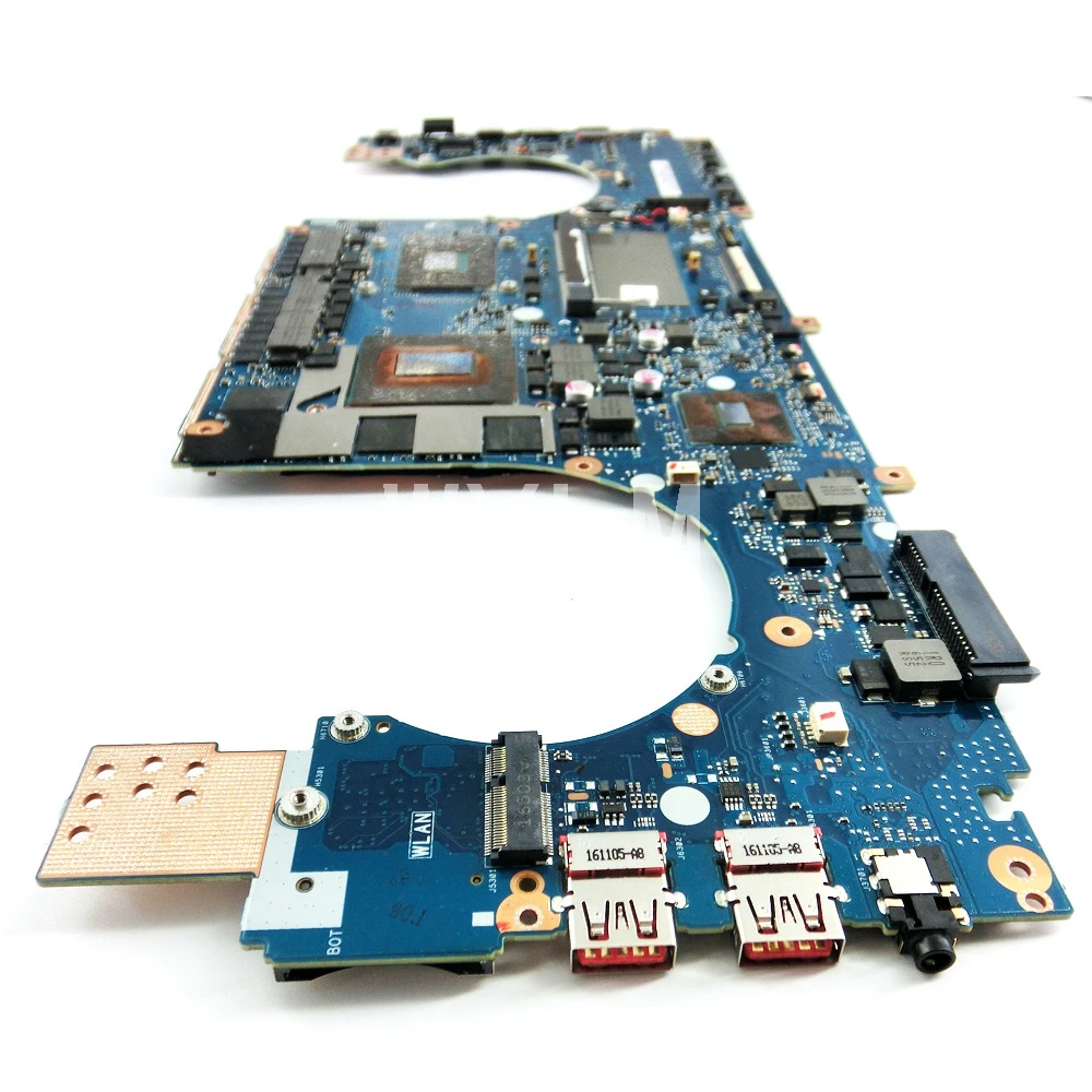 ROG GL502VMK материнская плата GL502VMK I7-7700HQ Процессор GTX1060 Материнская плата Asus GL502VM GL502V GL502 Материнская плата ноутбука REV2.1 TestOK
