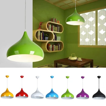 

Ceiling Lamp 85-265V Home Household Light Fixture Restaurant Pendant Lamp Romantic Multi Colors Bar Cafe Decoration