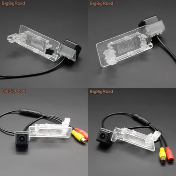 

BigBigRoad For Volkswagen Touareg Tiguan Polo Sedan Passat Santana Bora Sagitar Car HD Rear View Camera Auto Backup Monitor