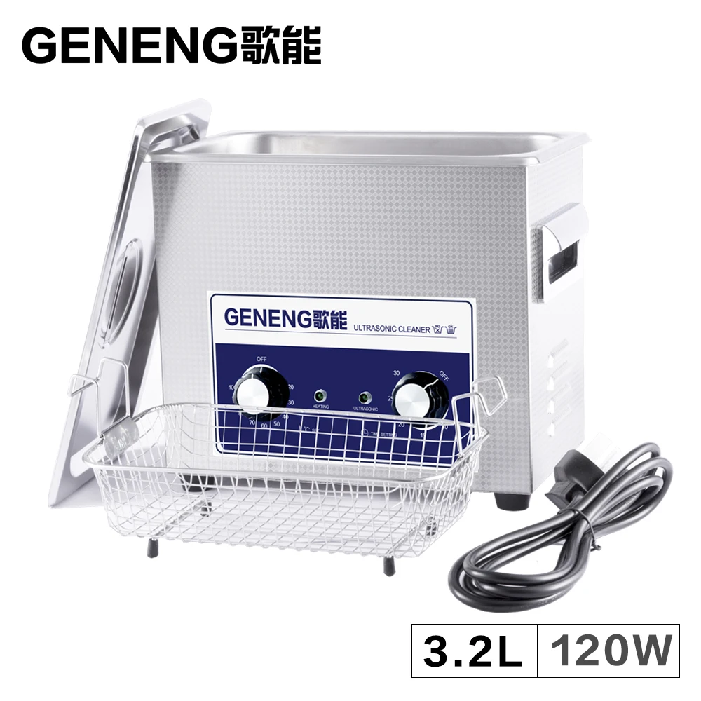 Ручная ультразвуковая Очистительная Машина для ванны 3.2L металлическая форма части для мытья с подогревом время материнская плата бак 3L стеклянная посуда