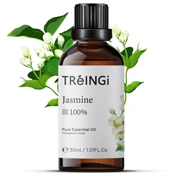 30ml Pure Natural Essential Oils Jasmine Vanilla Lavender Rose Chamomile Ylang Ylang Neroli Flower Aroma Oil for Aromatherapy