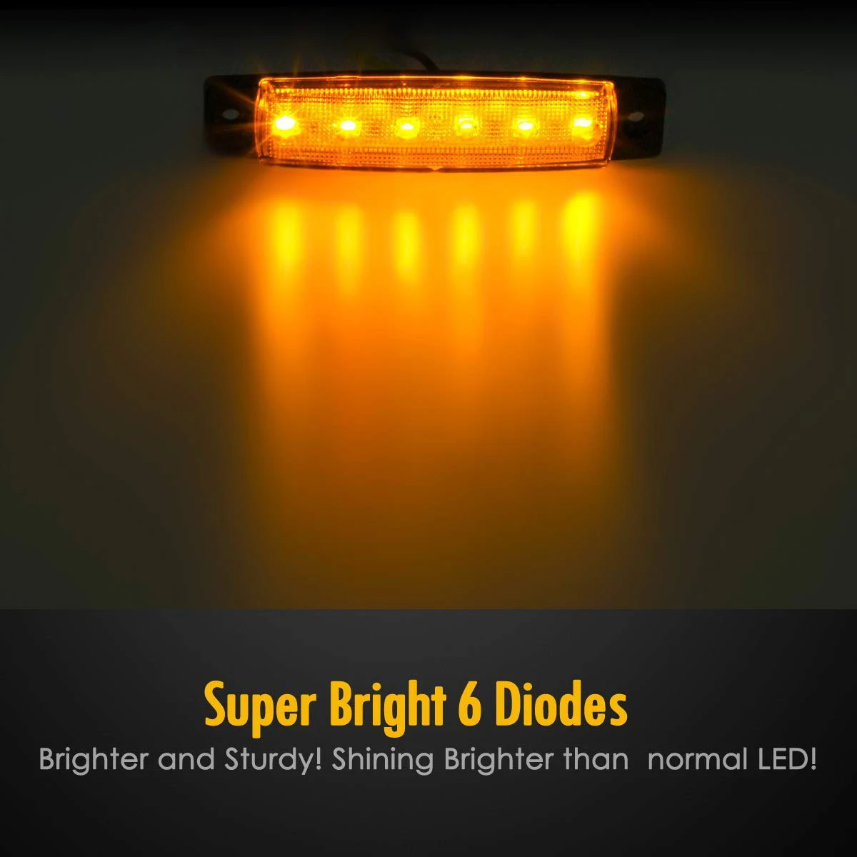 EAFC автомобильный Светодиодный Боковой габаритный фонарь Задний сигнал поворота