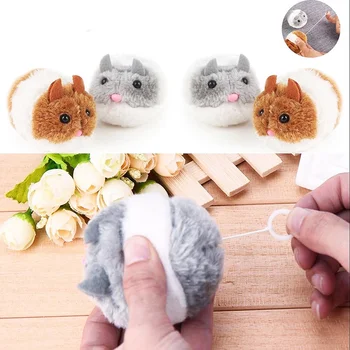 

1 Pc Hot Cute Cat Toy Plush Fur Toys Shake Movement Mouse Catnip Kitten Funny Rat Little Interactive Bite Toys Pet Products