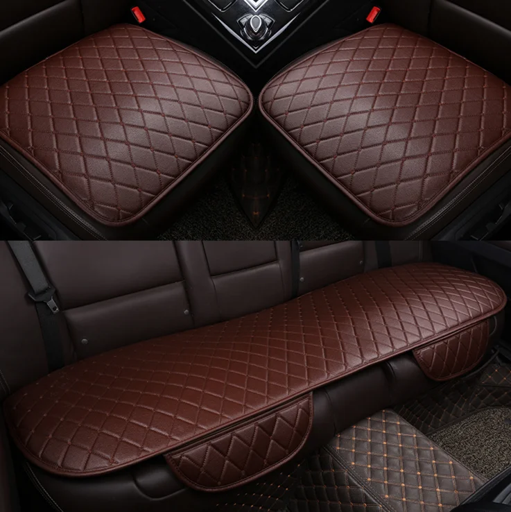 Для Buick, Cadillac, Chevrolet и других моделей передних и задних кожаных чехлов для сидений автомобиля, защита сиденья, аксессуары для интерьера