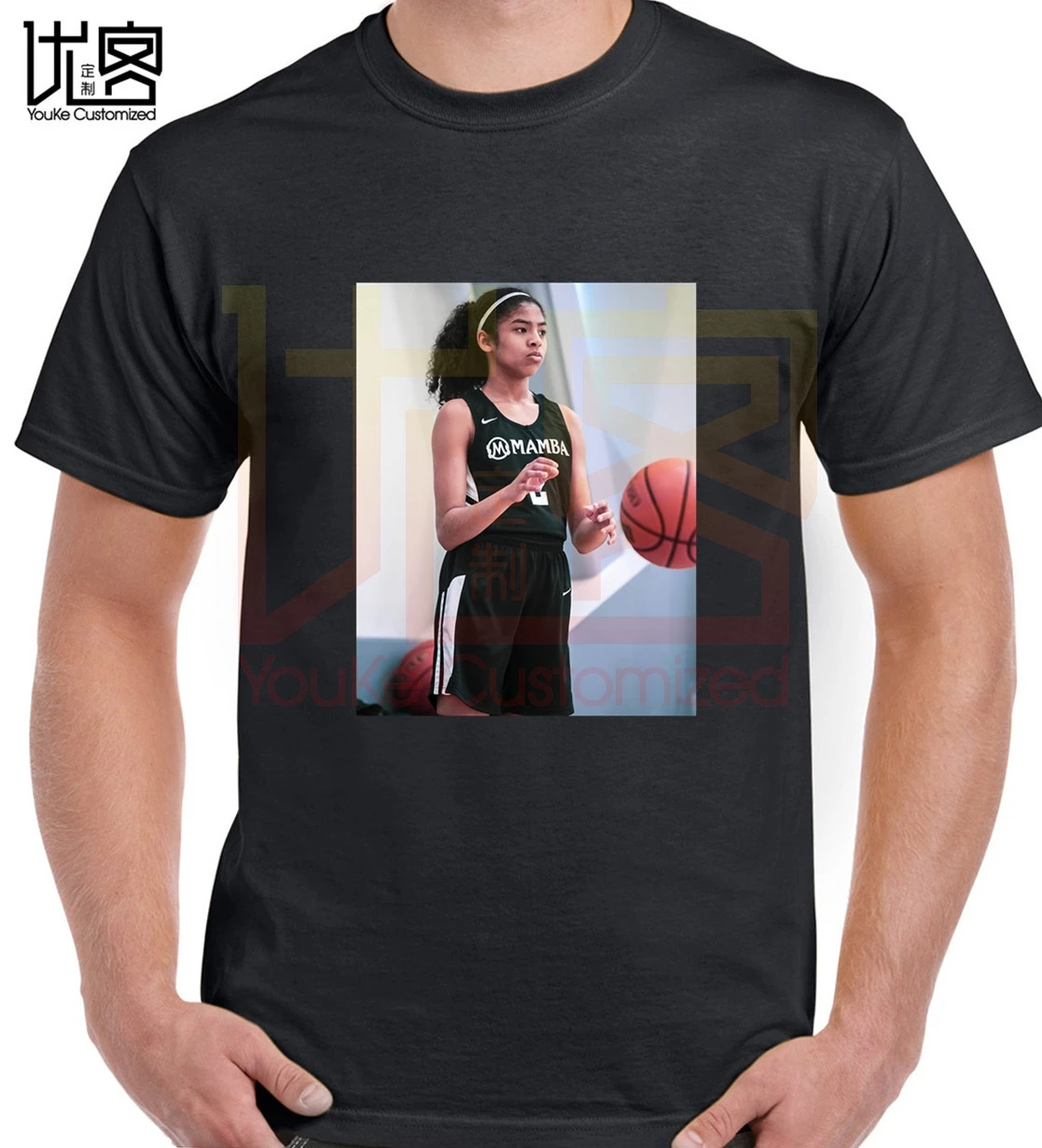 2020 Kobe Bryant и gigi Memorial Футболка Мужская Женская Новая мода Crewneck 100% хлопок короткий
