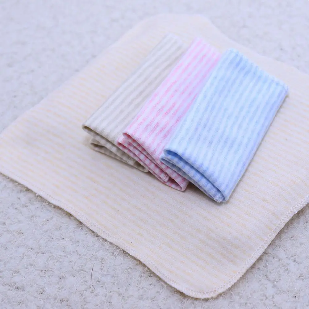 4PCS Baby Face Towel Handkerchiefs Wipe Towel Baby Bib Cotton Square Towels 21*21cm
