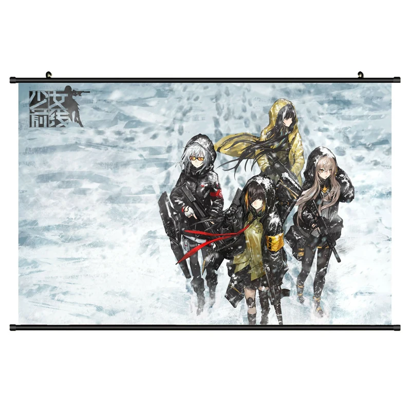 Frontline Team 402 HK416 UMP9 UMP45 G11 тканевый плакат настенное украшение для дома 60x40 см