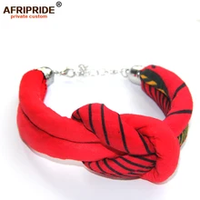 Женские браслеты Африканские Восковые тканевые с принтом Анкара ювелирные изделия Handmde аксессуары подарок для женщин девочек AFRIPRIDE A1928004