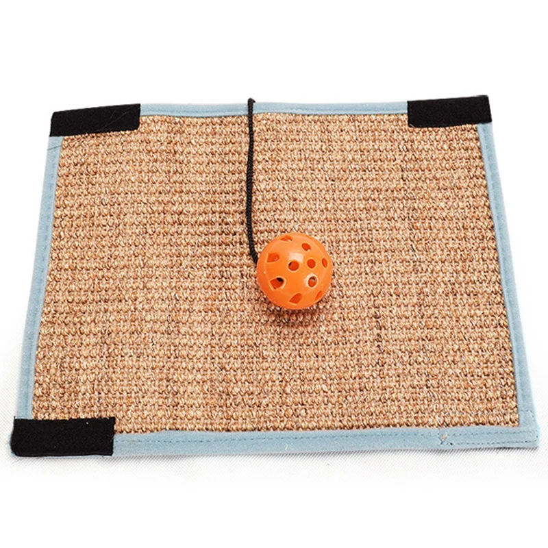 Кошка царапина доска стол коврик мебель протектор котенок игрушка шлифовальные товары для домашних животных - Цвет: brown
