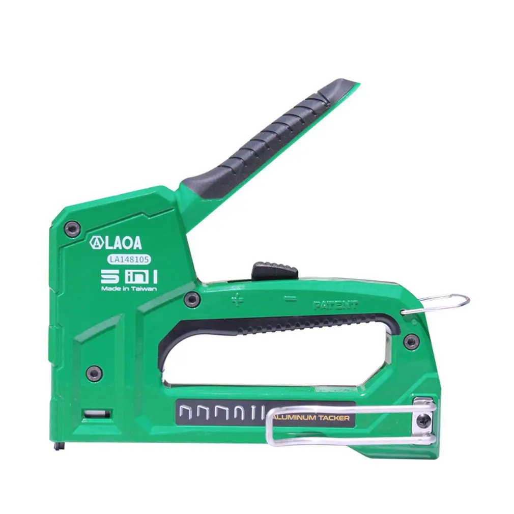 

LAOA Nail Rivet Staple Gun Upholstery Furniture Stapler Kit Wood Door Nailers Riveting Tool Woodworking Tools