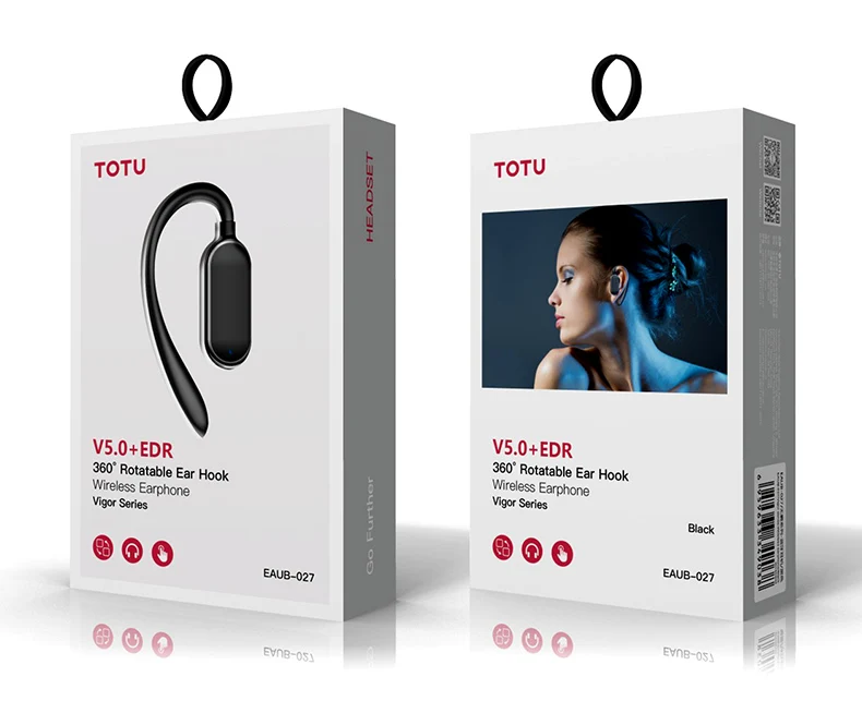 TOTU V5 0 Wireless Bluetooth Earphone Mini Business Portable Earphones With Microphone For xiaomi iPhone Driving Fone De Ouvido